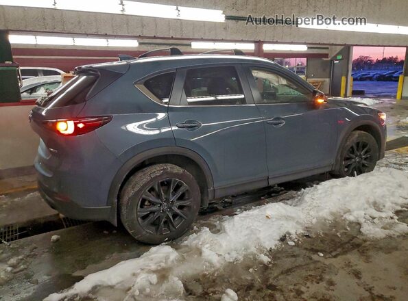 JM3KFBCM6P0198487 2023 MAZDA CX-5 Синий Задняя правая четверть