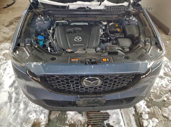 JM3KFBCM6P0198487 2023 MAZDA CX-5 Синий Вид подкапотного пространства