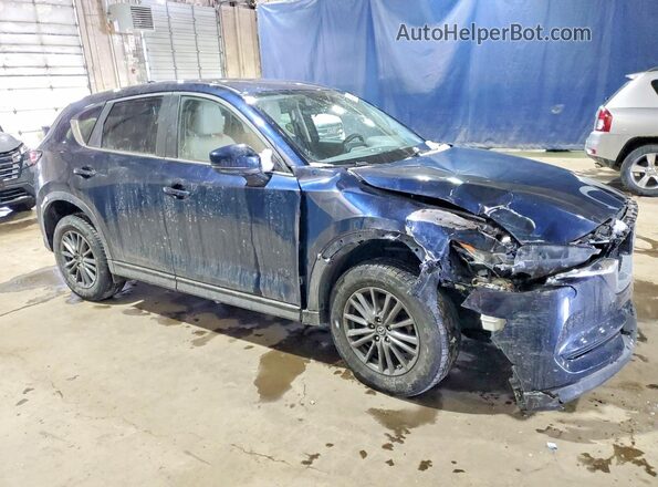 JM3KFBCM8K0532933 2019 MAZDA CX-5 Синий Передняя правая четверть