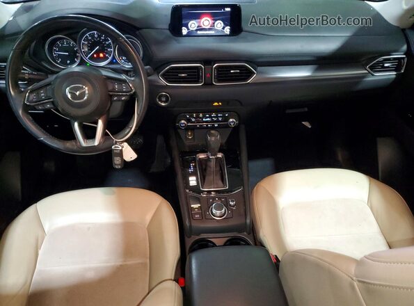 JM3KFBCM8K0532933 2019 MAZDA CX-5 Синий Вид панели приборов