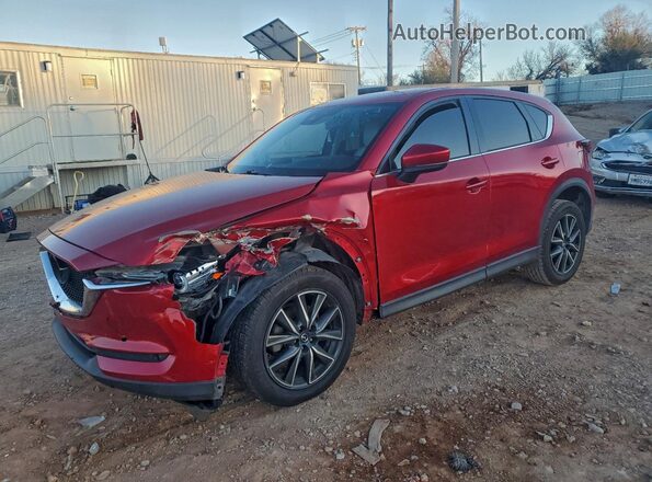 JM3KFBDL2H0129089 2017 MAZDA CX-5 Красный Передняя левая четверть