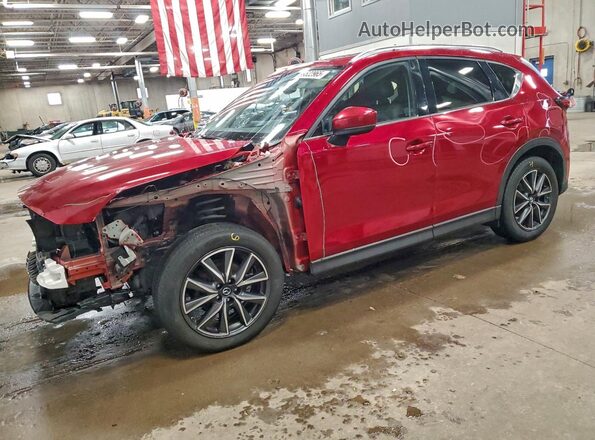 JM3KFBDL9H0108210 2017 MAZDA CX-5 Красный Передняя левая четверть