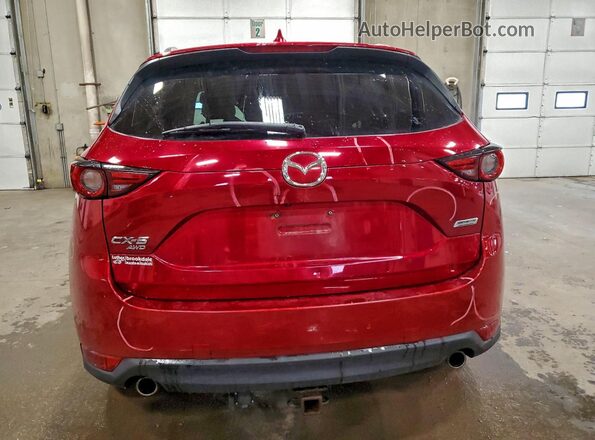 JM3KFBDL9H0108210 2017 MAZDA CX-5 Красный Вид сзади