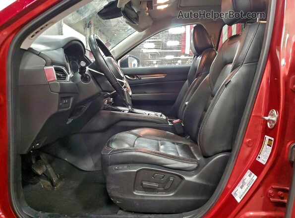 JM3KFBDL9H0108210 2017 MAZDA CX-5 Красный Вид салона спереди