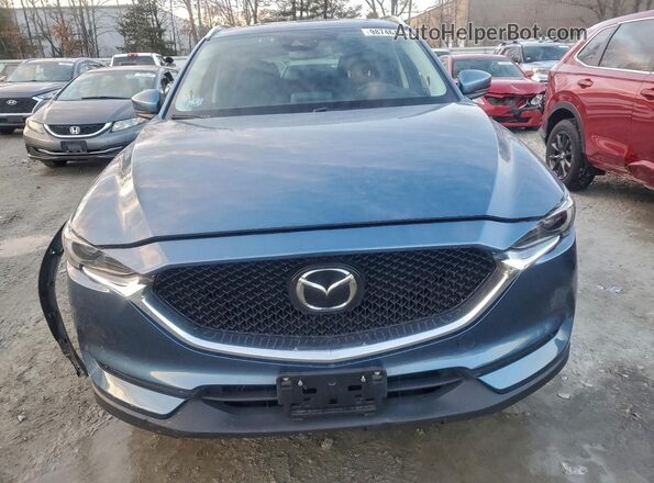 JM3KFBDM1L0747568 2020 MAZDA CX-5 Синий Вид спереди