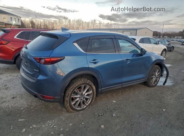 JM3KFBDM1L0747568 2020 MAZDA CX-5 Синий Задняя правая четверть