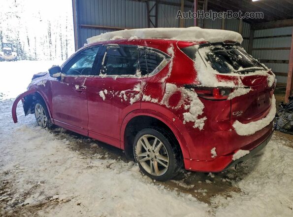 JM3KFBDM1S0549345 2025 MAZDA CX-5 Красный Задняя левая четверть