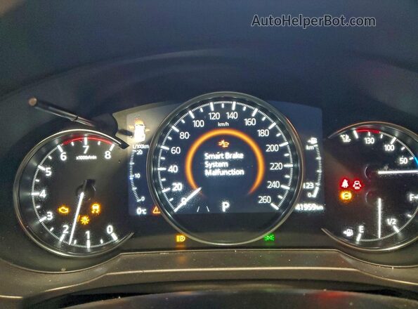 JM3KFBDM1S0549345 2025 MAZDA CX-5 Красный Вид щитка приборов