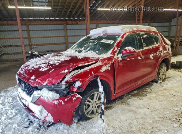 JM3KFBDM1S0549345 2025 MAZDA CX-5 Красный Передняя левая четверть