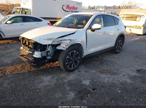 JM3KFBDM5N0609695 2022 MAZDA CX-5 Белый Передняя левая четверть