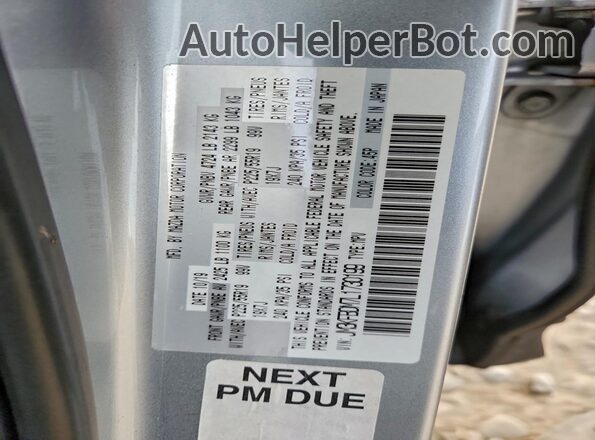 JM3KFBDM7L1730199 2020 MAZDA CX-5 Серебряный Вид наклейки с VIN-кодом