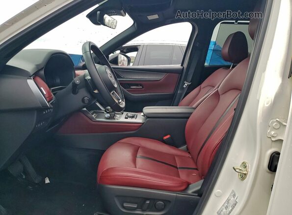 JM3KJDHC5S1108758 2025 MAZDA CX-70 White Vista interior delantera
