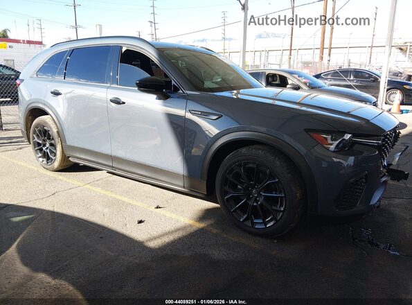 JM3KJDHD0S1114203 2025 MAZDA CX-70 Серый Передняя правая четверть