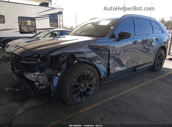 JM3KJDHD0S1114203 2025 MAZDA CX-70 Серый Передняя левая четверть