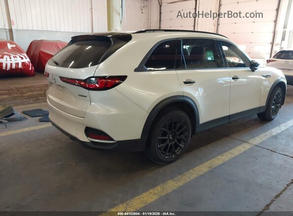 JM3KJDHD0S1124455 2025 MAZDA CX-70 Белый Задняя правая четверть