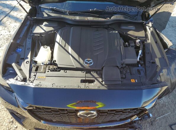 JM3KJDHD8S1124655 2025 MAZDA CX-70 Black Vista del compartimento del motor