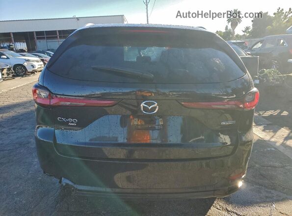 JM3KKAHDXS1189941 2025 MAZDA CX-90 Черный Вид сзади