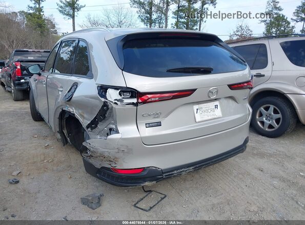 JM3KKBHA0R1155805 2024 MAZDA CX-90 PHEV Бежевый Задняя левая четверть