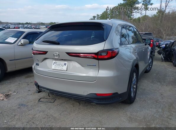 JM3KKBHA0R1155805 2024 MAZDA CX-90 PHEV Бежевый Задняя правая четверть