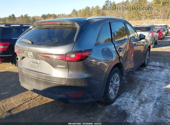 JM3KKBHA6R1154156 2024 MAZDA CX-90 PHEV Серый Задняя правая четверть