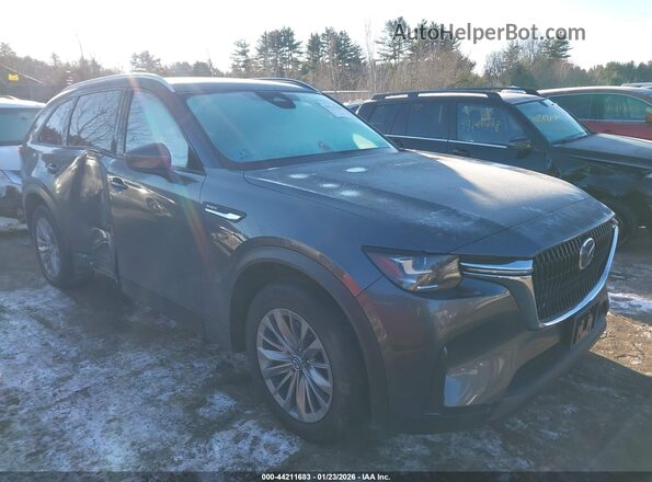 JM3KKBHA6R1154156 2024 MAZDA CX-90 PHEV Серый Вид задней части салона