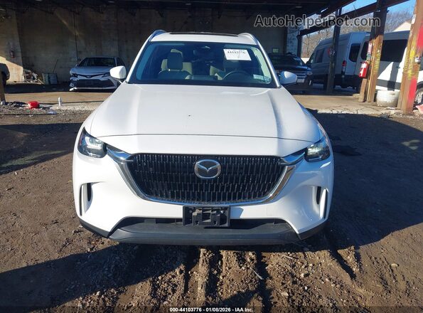 JM3KKBHA6R1155646 2024 MAZDA CX-90 PHEV Белый Вид задней части салона