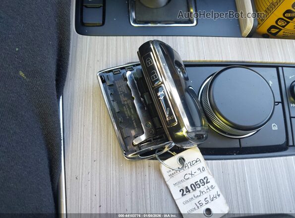 JM3KKBHA6R1155646 2024 MAZDA CX-90 PHEV Белый Вид панели приборов