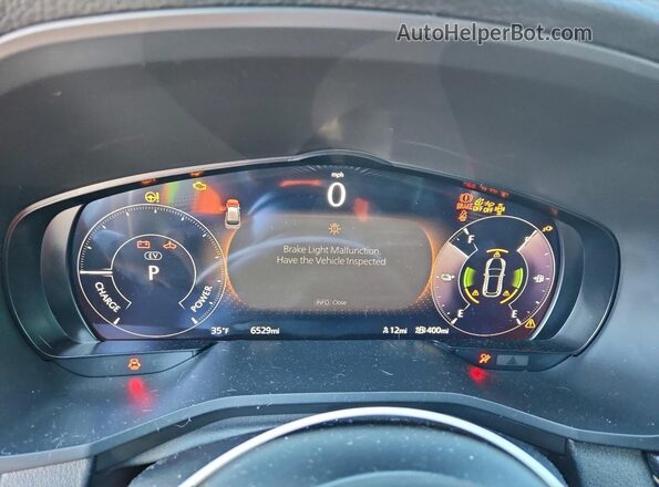 JM3KKCHA4S1200658 2025 MAZDA CX-90 Серебряный Вид щитка приборов