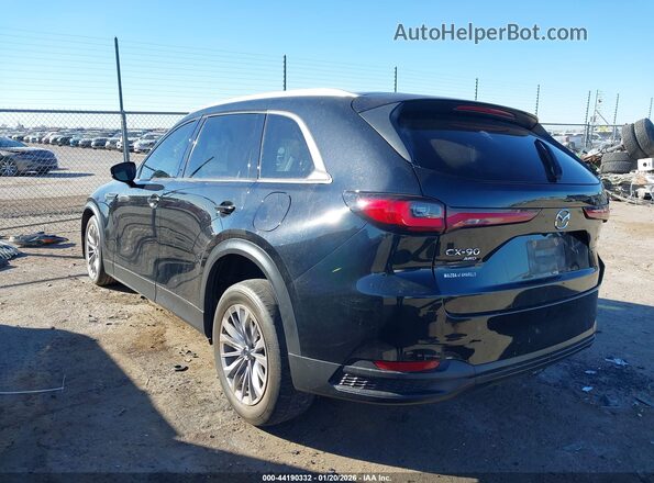 JM3KKCHDXR1113464 2024 MAZDA CX-90 Black Задня ліва чверть