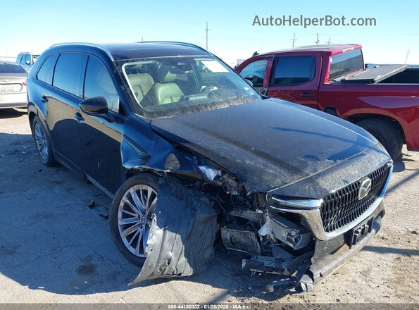 JM3KKCHDXR1113464 2024 MAZDA CX-90 Black Передня права чверть