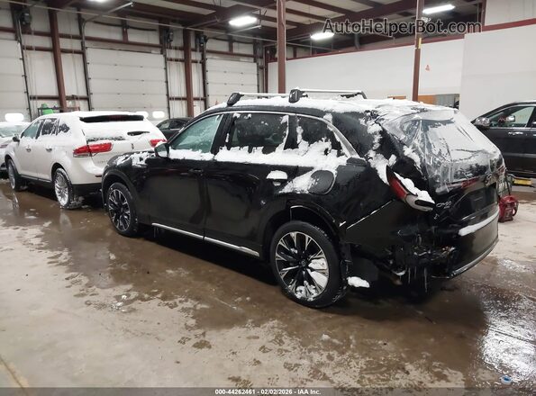 JM3KKEHA4R1120024 2024 MAZDA CX-90 PHEV Черный Задняя левая четверть