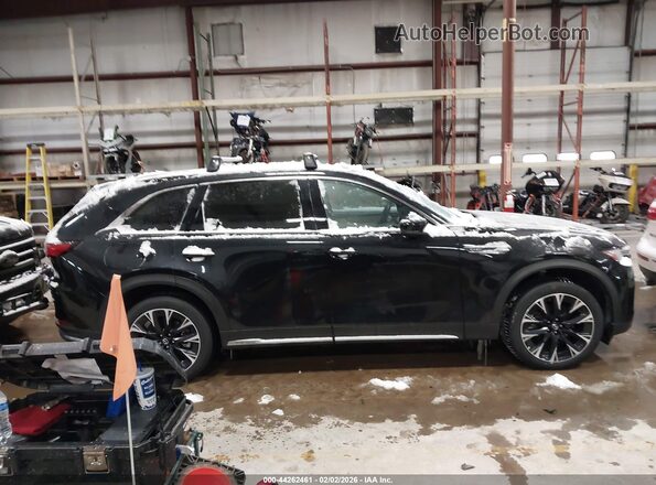 JM3KKEHA4R1120024 2024 MAZDA CX-90 PHEV Черный Вид задней части салона