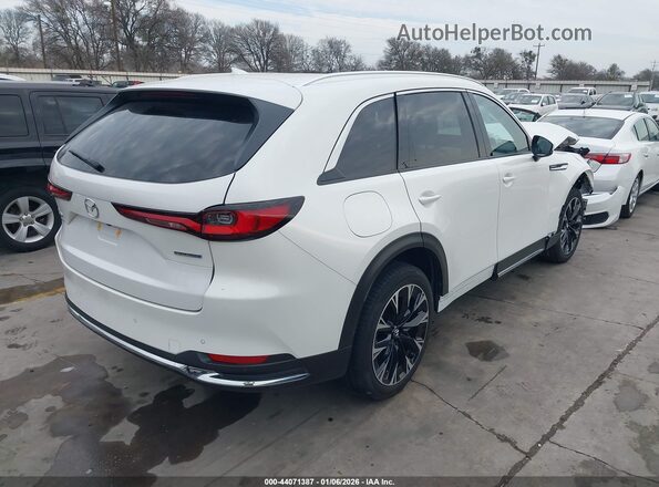 JM3KKEHA6S1234225 2025 MAZDA CX-90 PHEV Белый Задняя правая четверть