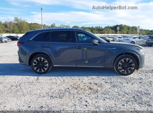 JM3KKEHC9T1350201 2026 MAZDA CX-90 Gray Widok wnętrza z tyłu