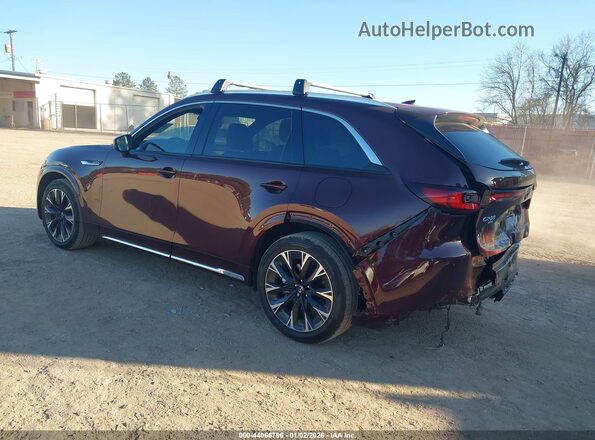 JM3KKEHCXS1195723 2025 MAZDA CX-90 Purple Tył lewy