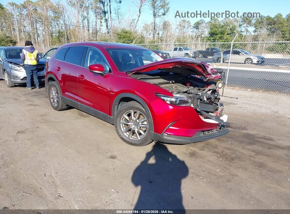 JM3TCACY1K0328954 2019 MAZDA CX-9 Красный Передняя правая четверть