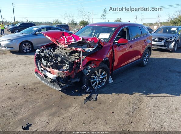 JM3TCACY1K0328954 2019 MAZDA CX-9 Красный Передняя левая четверть