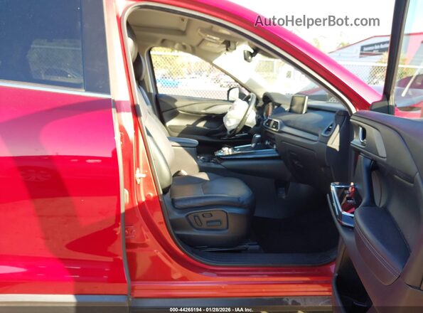 JM3TCACY1K0328954 2019 MAZDA CX-9 Красный Вид салона спереди