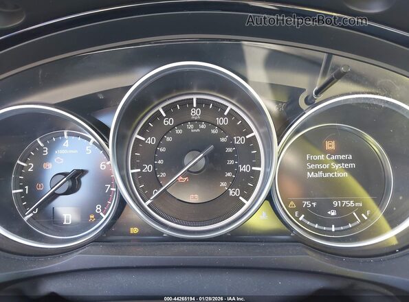JM3TCACY1K0328954 2019 MAZDA CX-9 Красный Вид задних сидений
