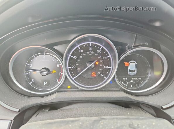 JM3TCACY8K0312136 2019 MAZDA CX-9 Silver ხელსაწყოთა პანელის ხედი
