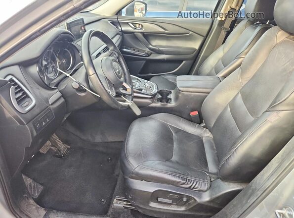JM3TCACY8K0312136 2019 MAZDA CX-9 Silver წინა სალონის ხედი
