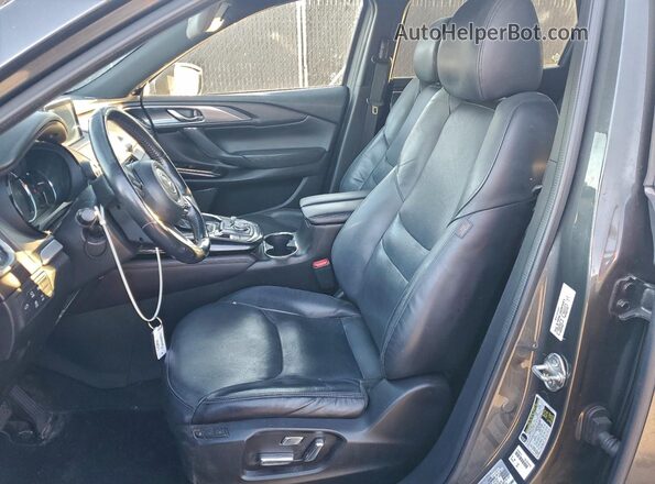 JM3TCADY6K0308214 2019 MAZDA CX-9 Gray Vista interior delantera