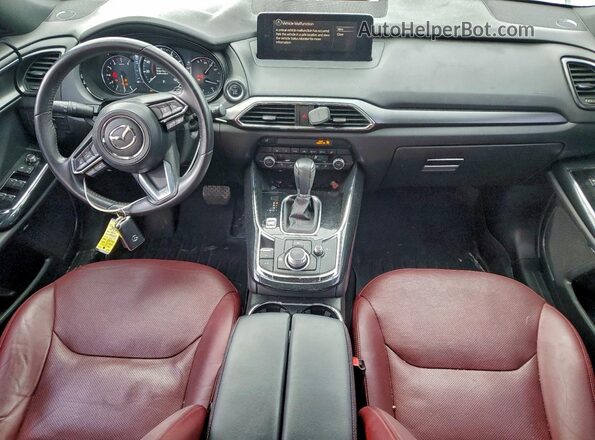JM3TCADY7M0514399 2021 MAZDA CX-9 Синий Вид панели приборов