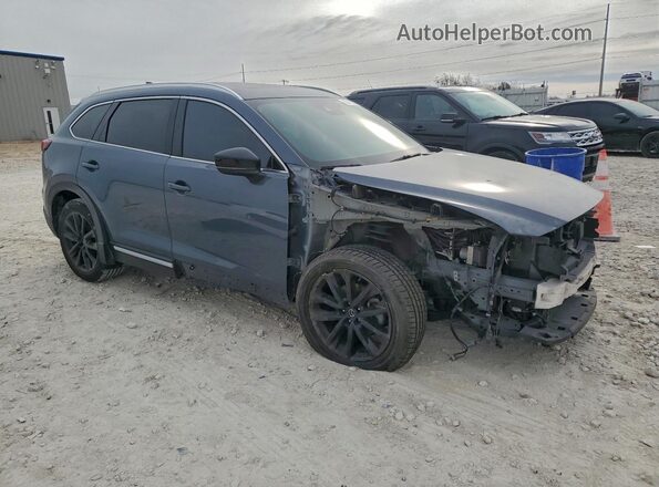JM3TCADY7M0514399 2021 MAZDA CX-9 Синий Передняя правая четверть