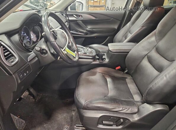 JM3TCBCY1K0305051 2019 MAZDA CX-9 Black Widok wnętrza z przodu