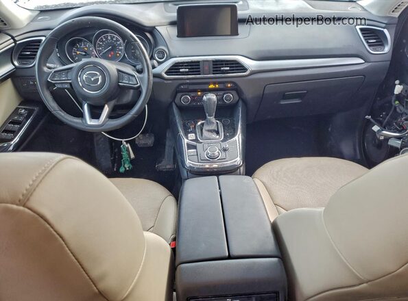 JM3TCBCY4H0136250 2017 MAZDA CX-9 Gray წინა პანელის ხედი