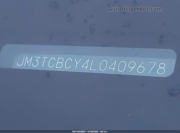 JM3TCBCY4L0409678 2020 MAZDA CX-9 Red Widok komory silnika