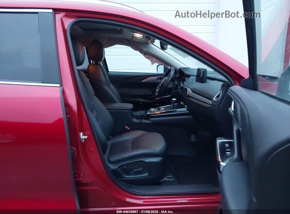 JM3TCBCY4L0409678 2020 MAZDA CX-9 Red Widok wnętrza z przodu