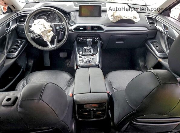 JM3TCBCY6J0203825 2018 MAZDA CX-9 Синий Вид панели приборов