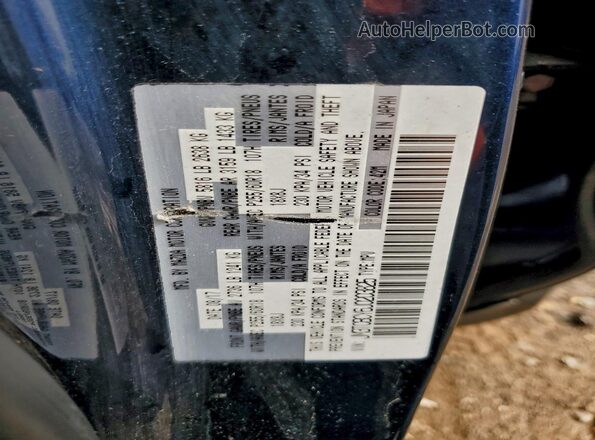 JM3TCBCY6J0203825 2018 MAZDA CX-9 Синий Вид наклейки с VIN-кодом